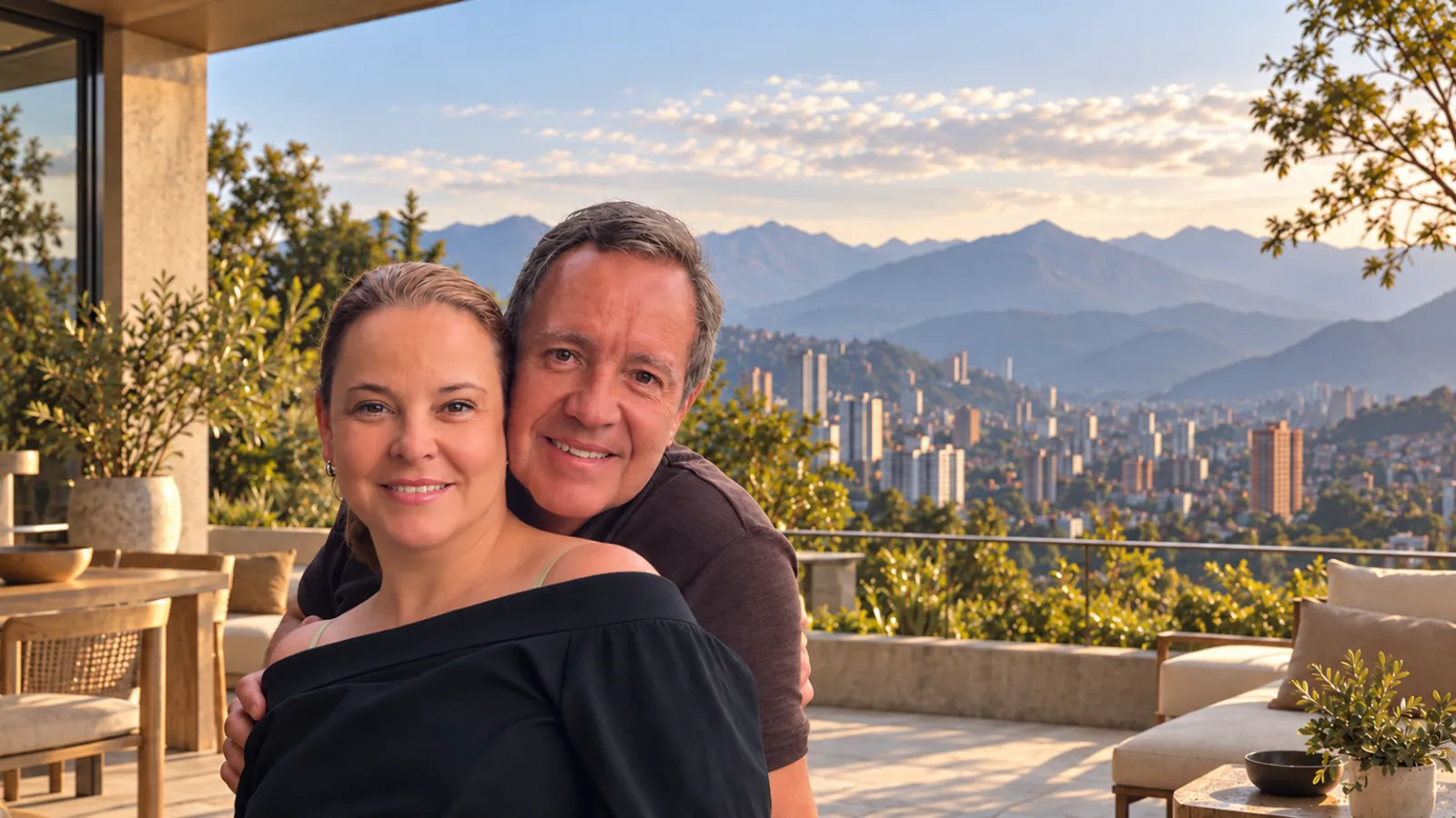 Dr. Vicente Ramírez González y Natalia Márquez Cadavid